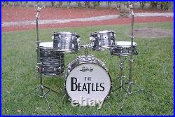 Ludwig USA Legacy 100th Anniversary Black Oyster Pearl Ringo Beatles Drum Set