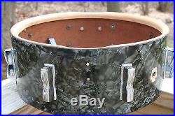 Ludwig Vintage Drumset. Pre-serial 22/16/13/14 WFL Snare. BDP Very Nice