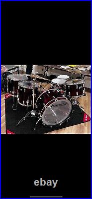 Ludwig Vistalite 50th Anniversary Zep Drum Set + Accessories