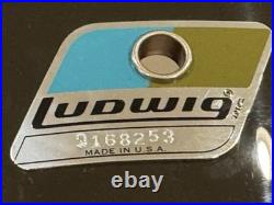 Ludwig Vitality 50th Anniversary Snare Drum 14 X 6.5 Red Sparkle / Smoke MINT