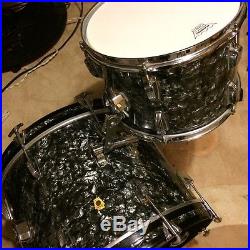 Ludwig black diamond drum set 1967