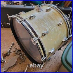 Ludwig drum set used RARE PEARL