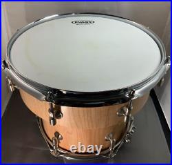 Luka Drums Upside Down Snare Drum True Solid Maple Luka with Pad