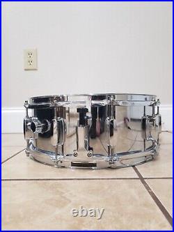 MAPEX 14 Steel Snare Drum with Carry Tote Gig Bag Previously Owned