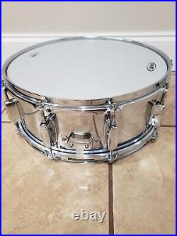 MAPEX 14 Steel Snare Drum with Carry Tote Gig Bag Previously Owned