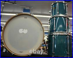 MAPEX MARS Pro Series 4-Piece Drum Set, Teal/Turquoise