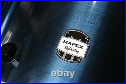 Mapex 7pc Mydentity Drum Set Steel Blue withBlack Hardware