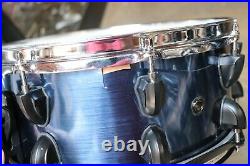 Mapex 7pc Mydentity Drum Set Steel Blue withBlack Hardware
