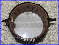 Mapex Black Panther Design Lab 14x6 Heartbreaker Natural Mahogany Snare Drum