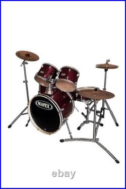 Mapex COMET 5-Piece 22 BD Complete Drum Kit Infra Red CM5294FTCIR