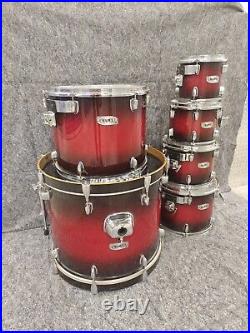 Mapex M Series 6-piece Drum Set Shell Pack With Bass Drum Legs