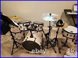 Mapex Mars Drums and Mienl Cybals set with music stand and stool