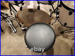 Mapex Mars Drums and Mienl Cybals set with music stand and stool