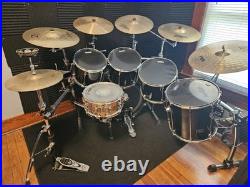 Mapex Mars Pro Drum Kit with Gibraltar Rack, Road Bags/Cases, Hardware & Extras