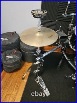 Mapex Mars Pro Drum Kit with Gibraltar Rack, Road Bags/Cases, Hardware & Extras