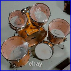 Mapex Meridian Maple 6pc Drum Set Complete with Hardware Gloss Lacquer Natural