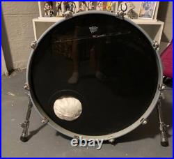 Mapex Saturn Series 4 Pc Drum Set (Teal Blue Fade) 22 Kick Rack Toms Floor Tom