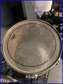 Mapex Saturn Series 4 Pc Drum Set (Teal Blue Fade) 22 Kick Rack Toms Floor Tom
