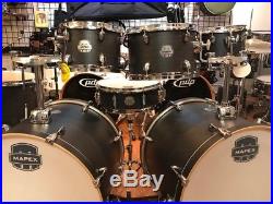 Mapex Storm 7 Piece Double Bass Drum Set-Hardware-Cymbals-IK-ST529SF