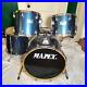 Mapex-V-Series-Blue-5-Piece-Drum-Set-Drums-Only-with-Snare-Stand-and-Drum-Throne-01-qb