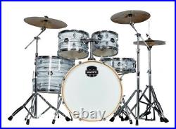 Mapex Venus Complete 5-Piece Drum Set withHardware/Cymbals White Marblewood