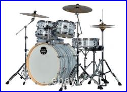 Mapex Venus Complete 5-Piece Drum Set withHardware/Cymbals White Marblewood