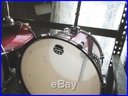 Mapex Voyager 8pc Double Bass Drum Set with Hardware and Cymbals