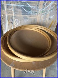 Maple Wood Snare Hoops Top And Bottom