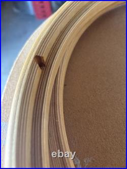 Maple Wood Snare Hoops Top And Bottom