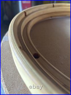 Maple Wood Snare Hoops Top And Bottom