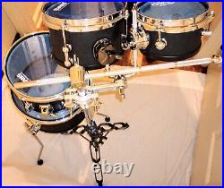 Martperc© Custom Mini Tom Kit 6,8,10,12 Great For Small/acoustic Gigs Free Ship