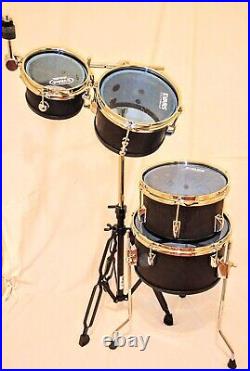 Martperc© Custom Mini Tom Kit 6,8,10,12 Great For Small/acoustic Gigs Free Ship