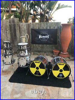 Megadeth Big 4 DDRUM Double bass Drum Set Kit used on Big 4 DVD / EURO TOUR