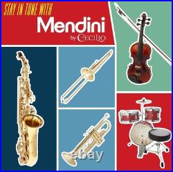 Mendini By Cecilio MJDS-5-WR Wood 5 Pieces Drum Set with Bass, Red Wine Metallic