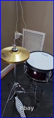 Mendini by Cecilio Kids Drum Set 5 Piece Full 16in Youth Drumset with Bass