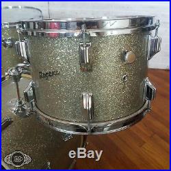 Mid 60s Rogers Holiday vintage drum set 13-16-20 with swivomatic cymbal arm
