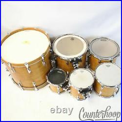 Modern Drum Shop Custom Set 22x18,8x8,10x10,12x10,14x12,16x14Natural Maple