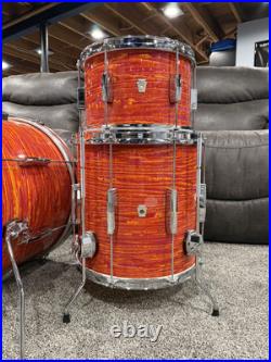 Modern Ludwig Club date Downbeat Mod Orange 12/14/20 With Legacy Jazz Fest Snare