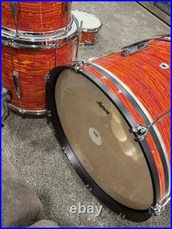 Modern Ludwig Club date Downbeat Mod Orange 12/14/20 With Legacy Jazz Fest Snare