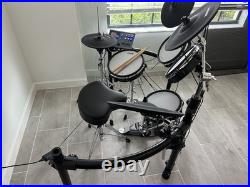 NUX DM-8 Electronic Drum Kit with Module, Kick Pedal, Throne, Sticks USB/MIDI