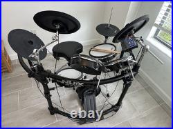 NUX DM-8 Electronic Drum Kit with Module, Kick Pedal, Throne, Sticks USB/MIDI