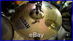 NYC local Pearl Drum Set (Huge/ Rare sizes & color) + Sabian cymbals + cases