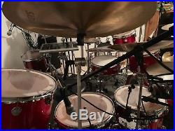 Neil Peart RUSH DW 9-pc Collectors Series Drum Set with Sabian Paragon Cymbals