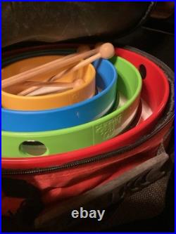 Nino Percussion 4-Piece Hand Drum Set NINOSET6 Brand New Frame Drums