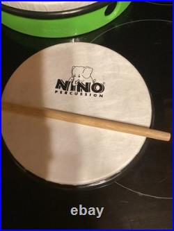 Nino Percussion 4-Piece Hand Drum Set NINOSET6 Brand New Frame Drums