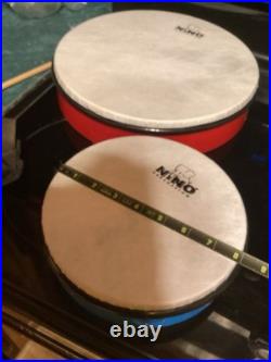 Nino Percussion 4-Piece Hand Drum Set NINOSET6 Brand New Frame Drums