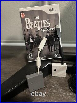 Nintendo Wii Rock Band Bundle Drums, Guitar, Dongles, Pedal And Beatles