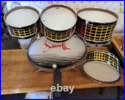 Noble And Cooley Child Drum Set 5 Drums, Cymbal, Foot Pedal Spectra Sound
