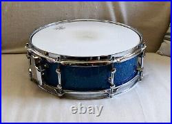 Noble & Cooley Horizon Drum Set Kit Cairo Blue with matching snare