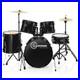 OPEN-BOX-5-Piece-Adult-Drum-Set-Full-Size-Beginner-Kit-Black-01-ux